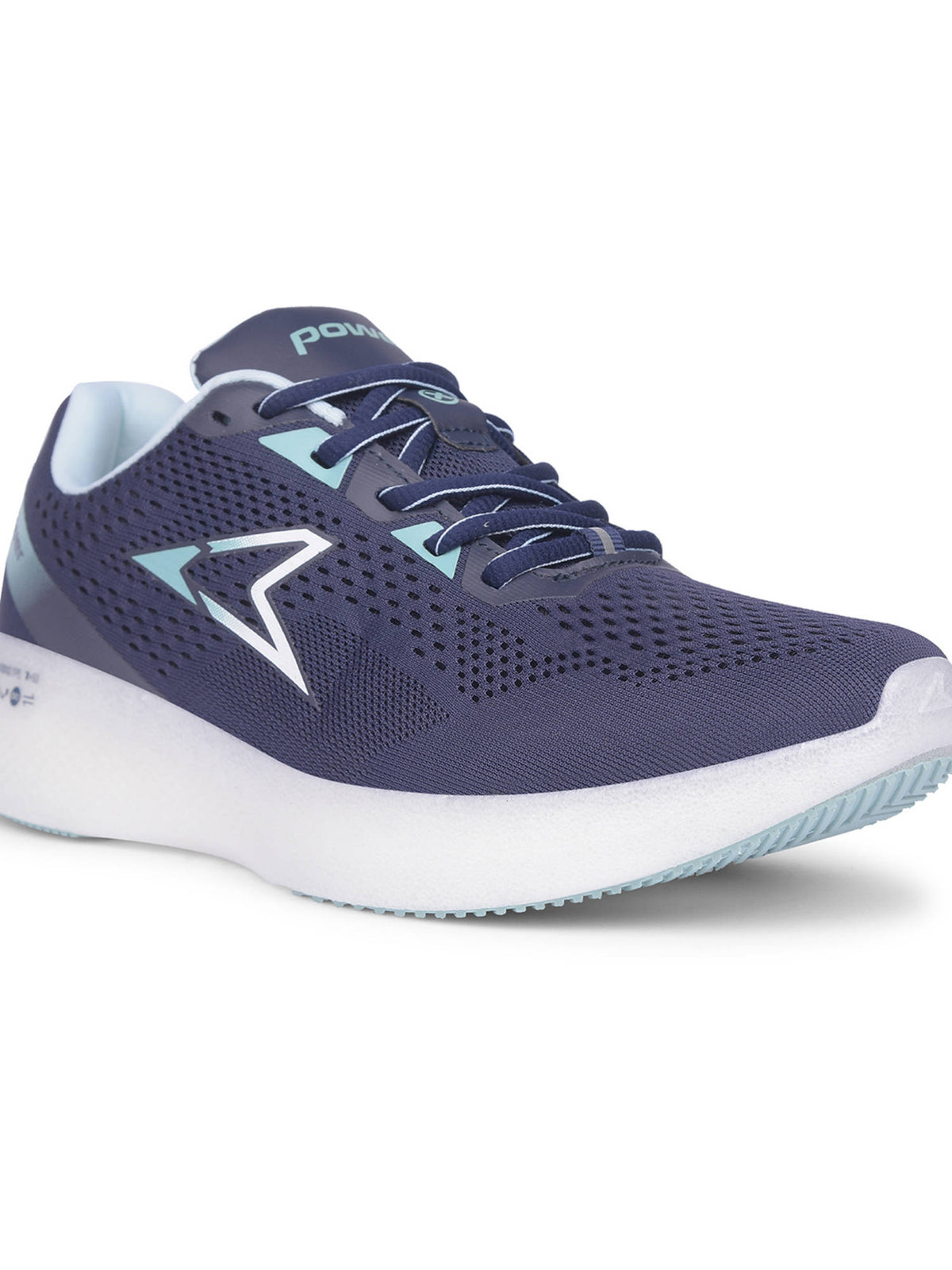 Navy Blue Women Lace-Up Sports Running Shoes | SH9 - view 5