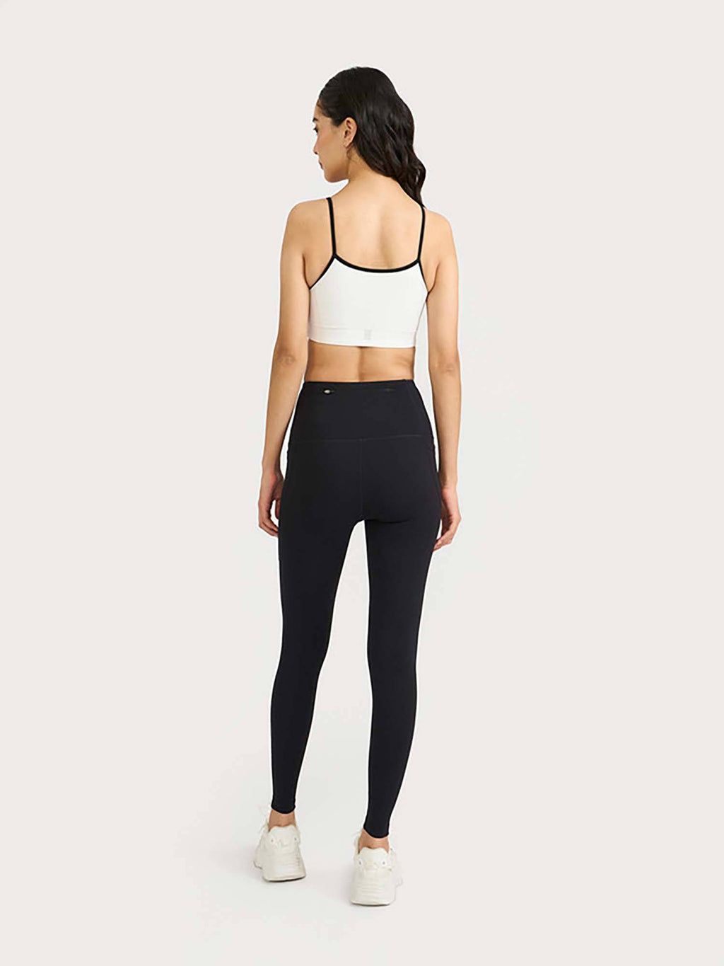 Black High Impact Inbuilt Padded Zen Nova Sports Bra | sb09 - view 12