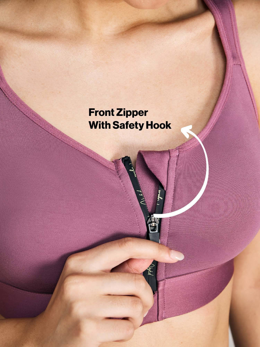 Full Coverage Front Open High Impact Posture Correcting Sports Bra NYK907 Blue | sb09 - view 40