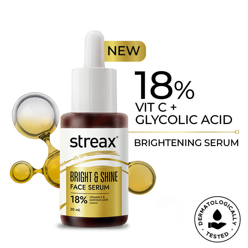 Bright & Shine Face Serum For Brightening, Dark Spots Reduction | Z8 - view 1