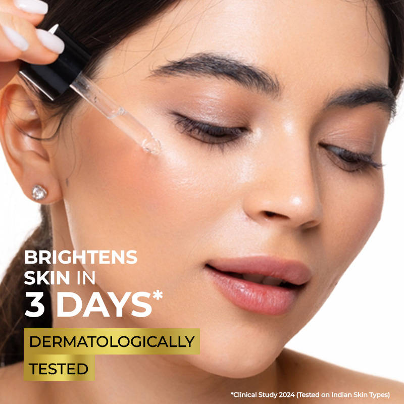 Bright & Shine Face Serum For Brightening, Dark Spots Reduction | Z8 - view 5