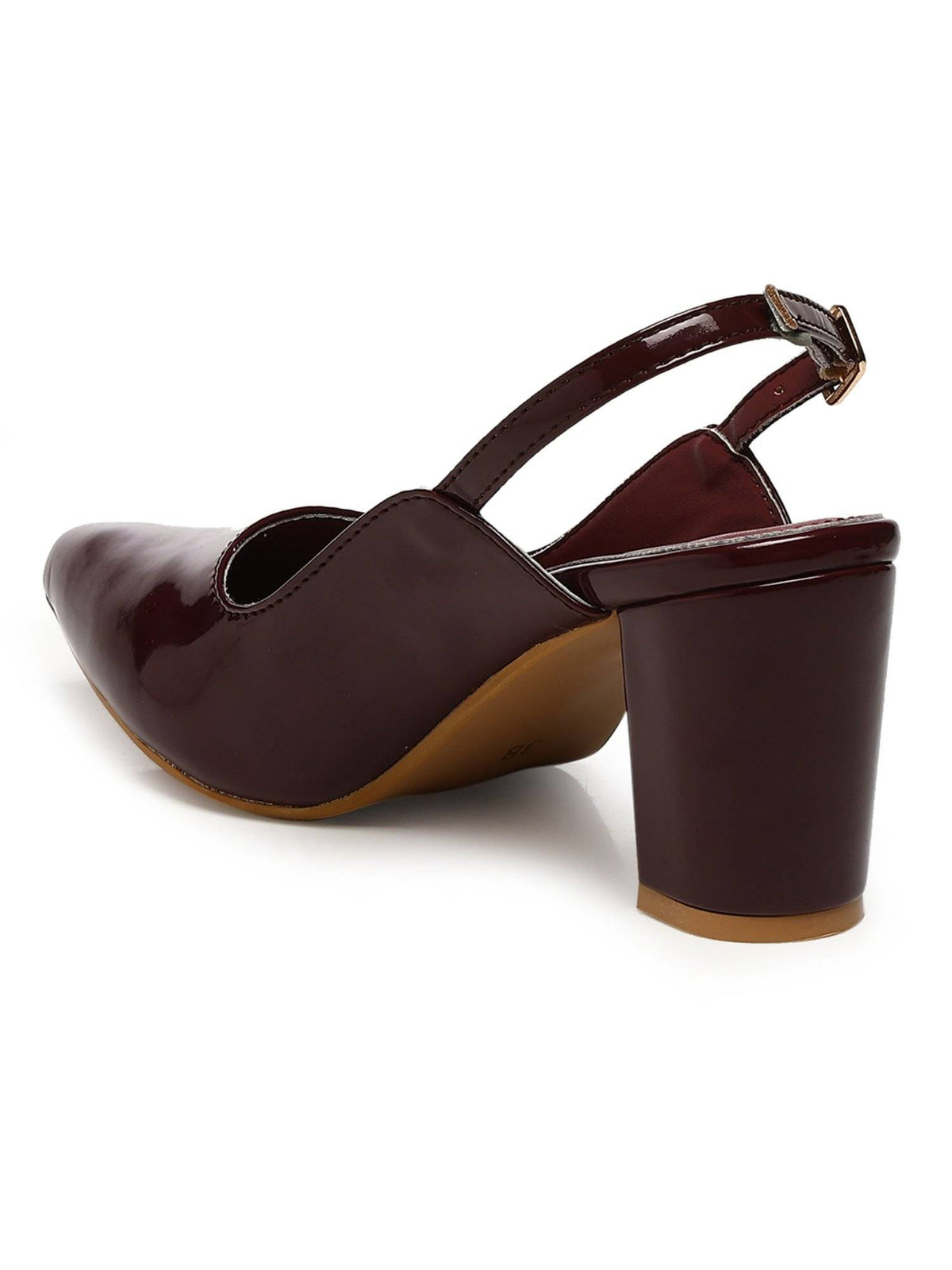 Classic Cherry Block Pump Heels | H78 - view 6