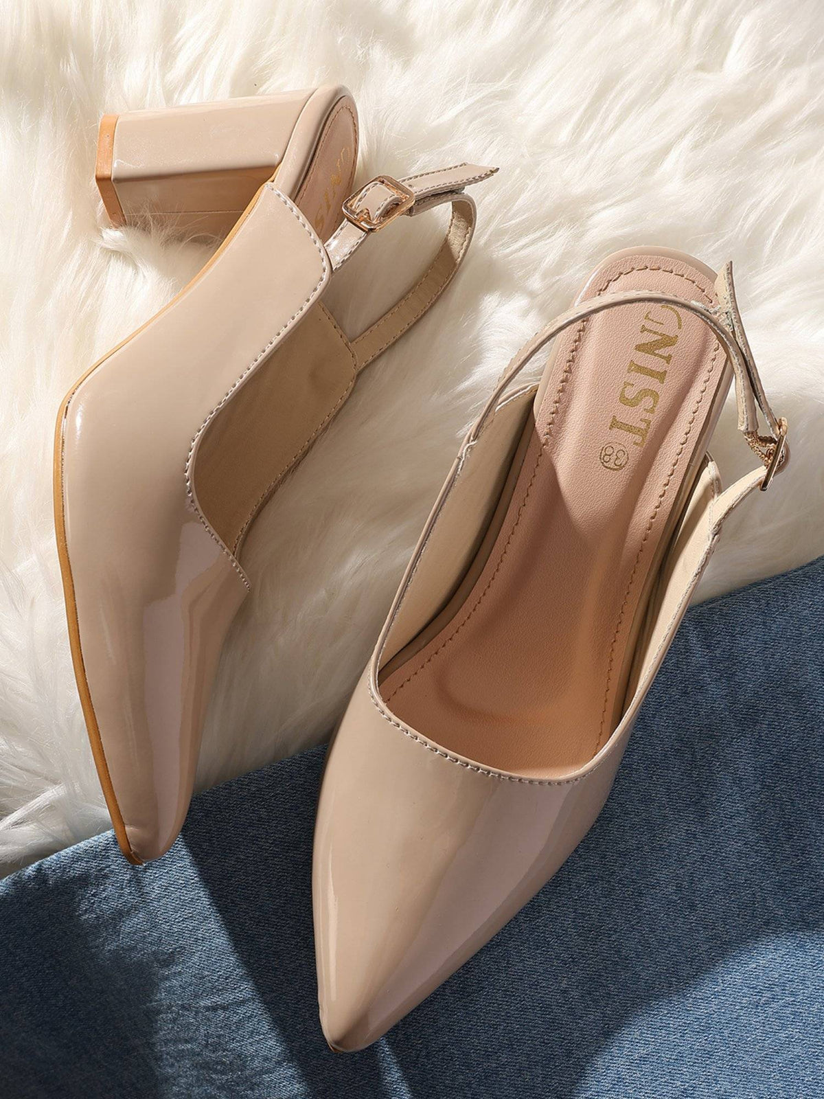 Classic Cherry Block Pump Heels | H78 - view 22
