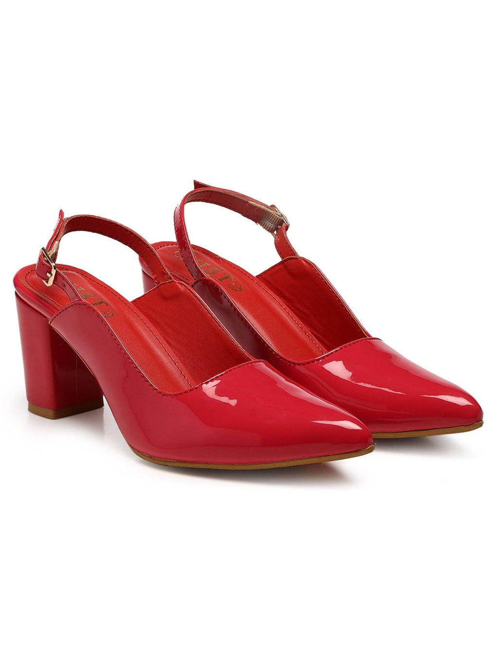 Classic Cherry Block Pump Heels | H78 - view 16