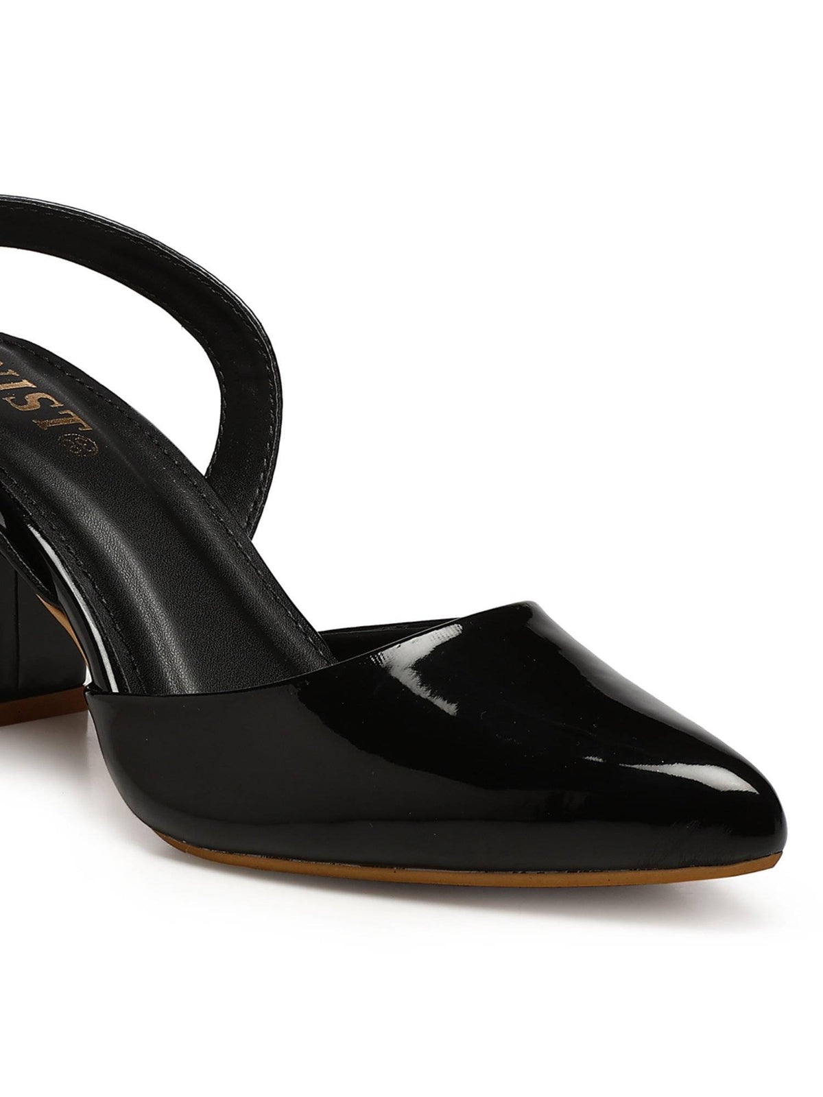 Classic Beige Block Pump Heels | H78 - view 25
