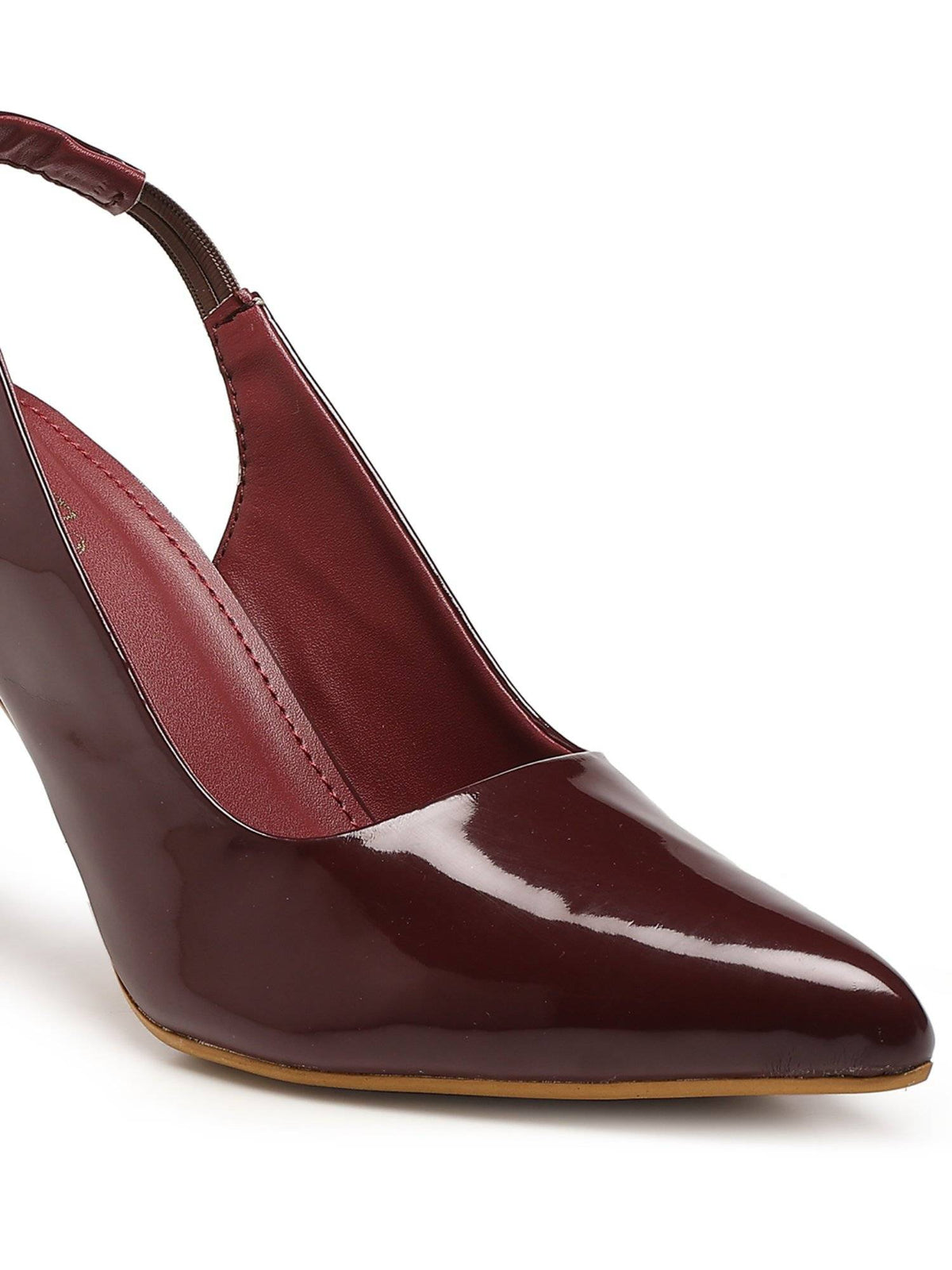 Pointed Cherry Stiletto Pump Heels | H78 - view 4