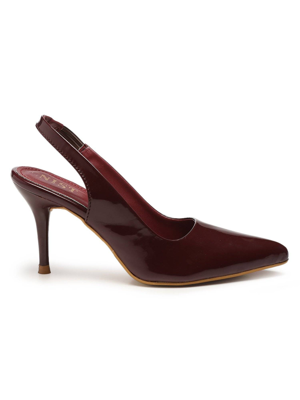 Pointed Cherry Stiletto Pump Heels | H78 - view 5