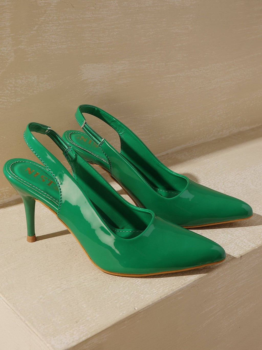 Pointed Cherry Stiletto Pump Heels | H78 - view 14