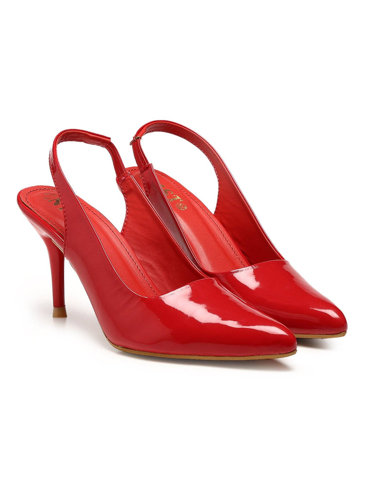 Pointed Cherry Stiletto Pump Heels | H78 - view 22