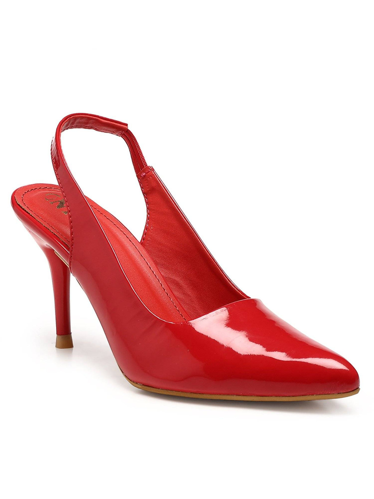 Pointed Cherry Stiletto Pump Heels | H78 - view 23
