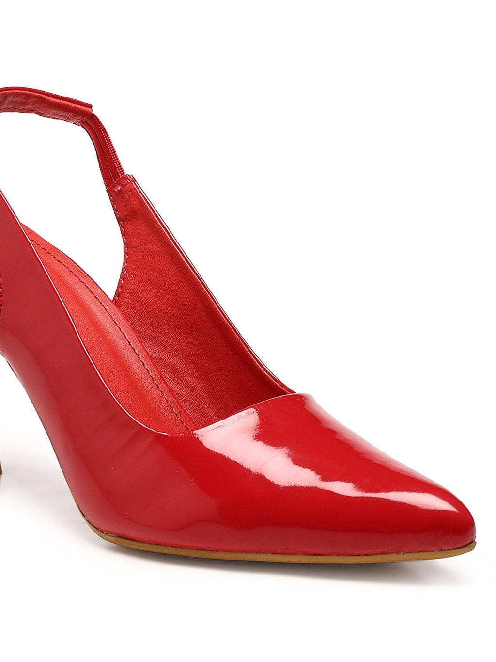 Pointed Cherry Stiletto Pump Heels | H78 - view 24