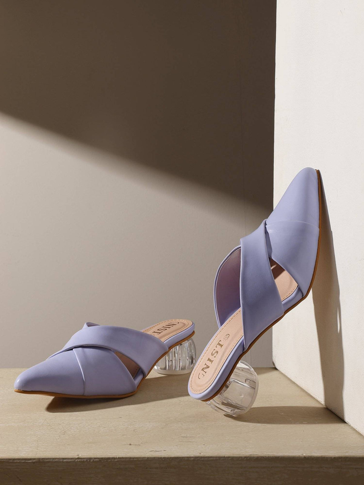 Comfort Green Pointed Toe Mule Heels | H78 - view 15