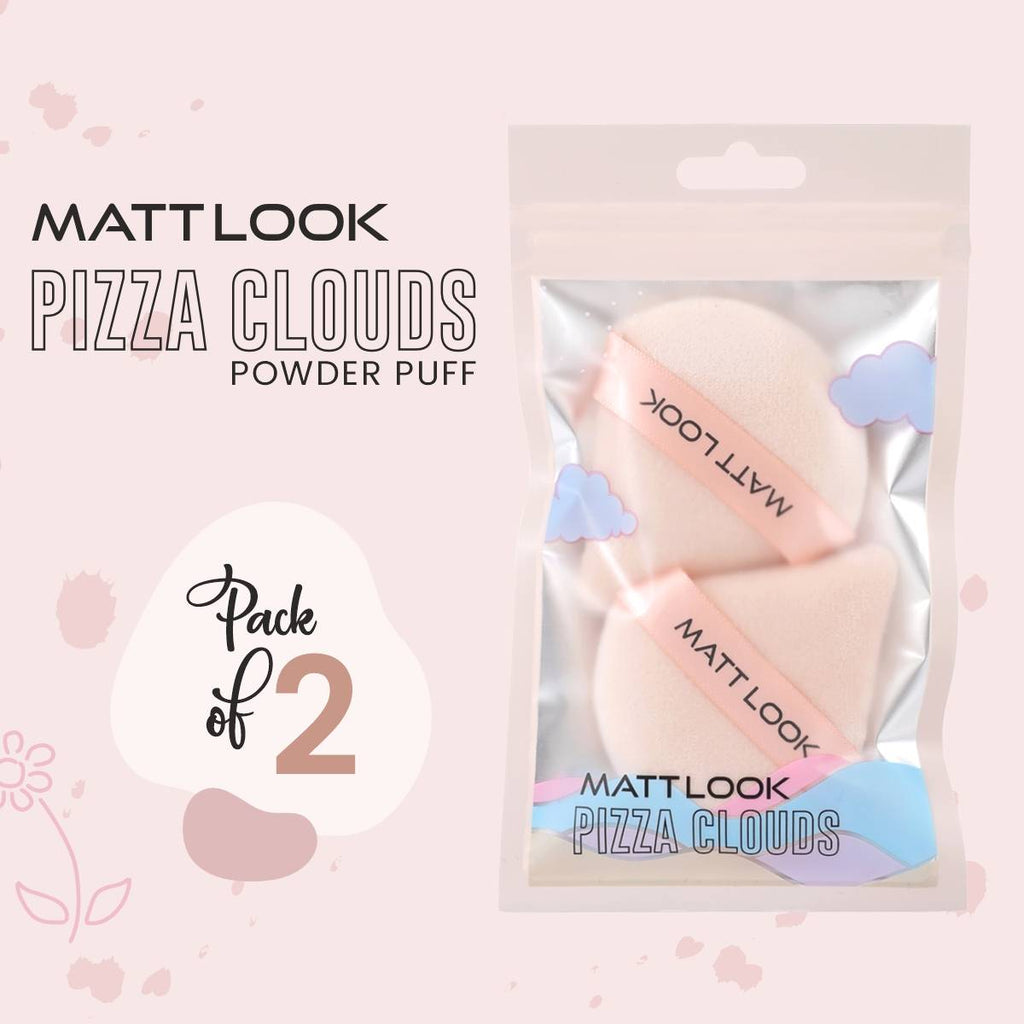 Pizza Clouds Powder Beige Puff - Pack Of 2 | C83 - view 2