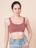 Brown Padded Bra | sb09 - view 1
