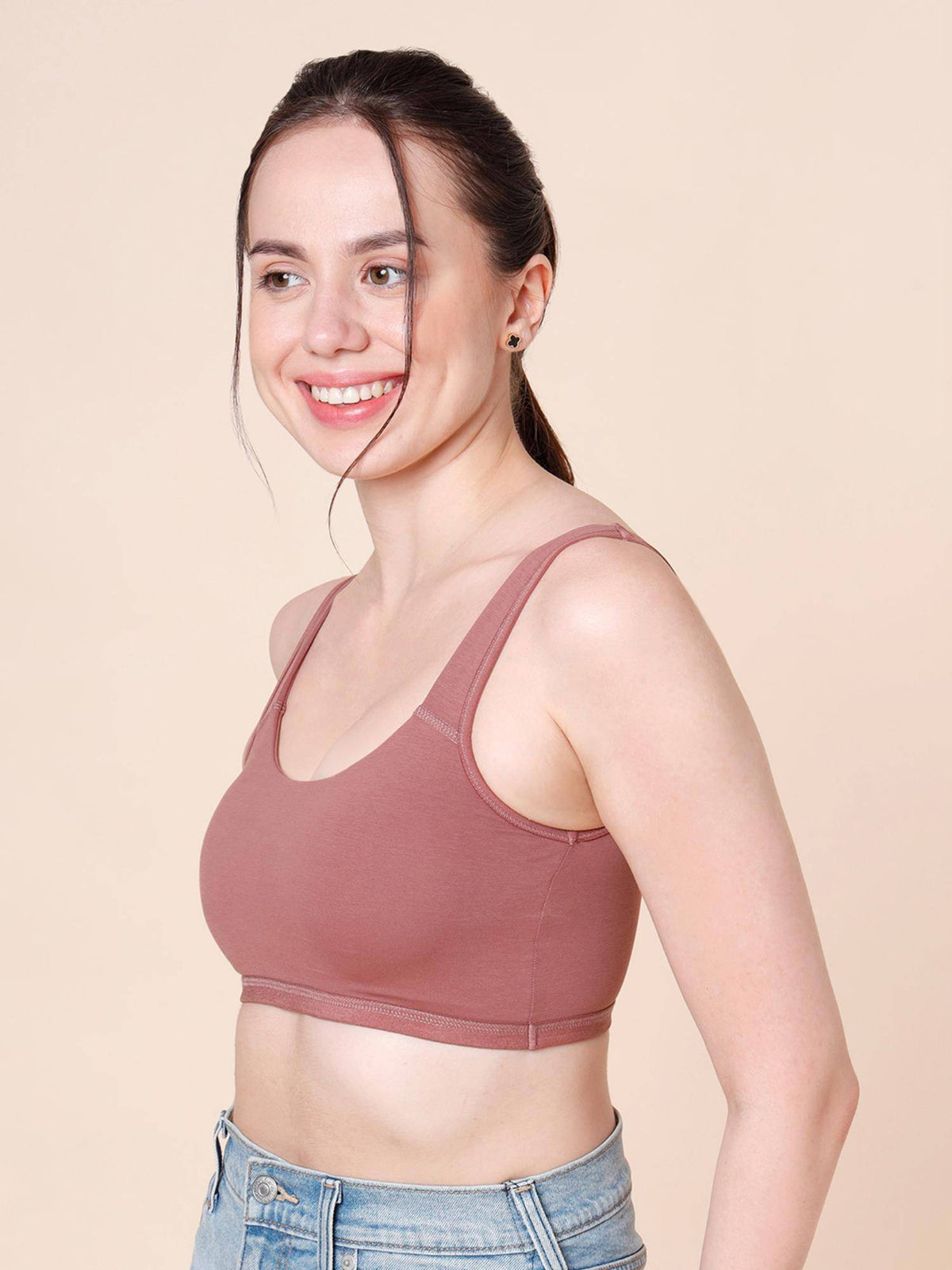 Brown Padded Bra | sb09 - view 4
