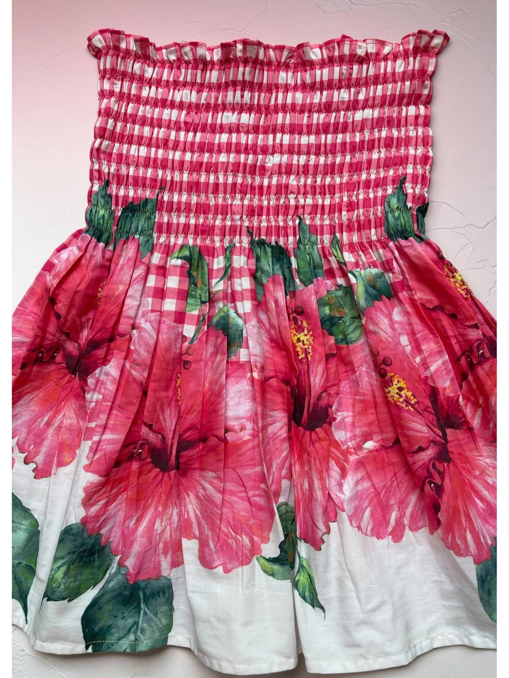 Pink Paradise Smocked Top | TT90 - view 2