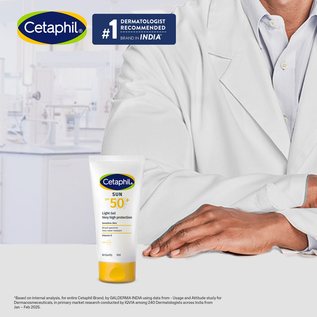 Cetaphil Sunscreen SPF 50 | Dermat recommended for Sensitive Skin