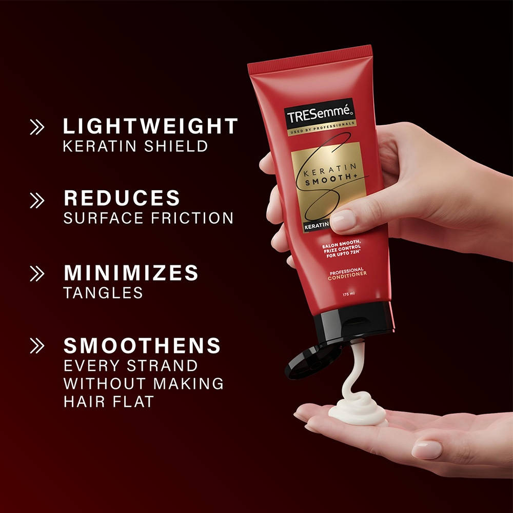 TRESemmé Keratin Smooth Anti-Frizz Conditioner with Keratin & Argan Oil for Dry, Frizzy Hair | H85 - view 5