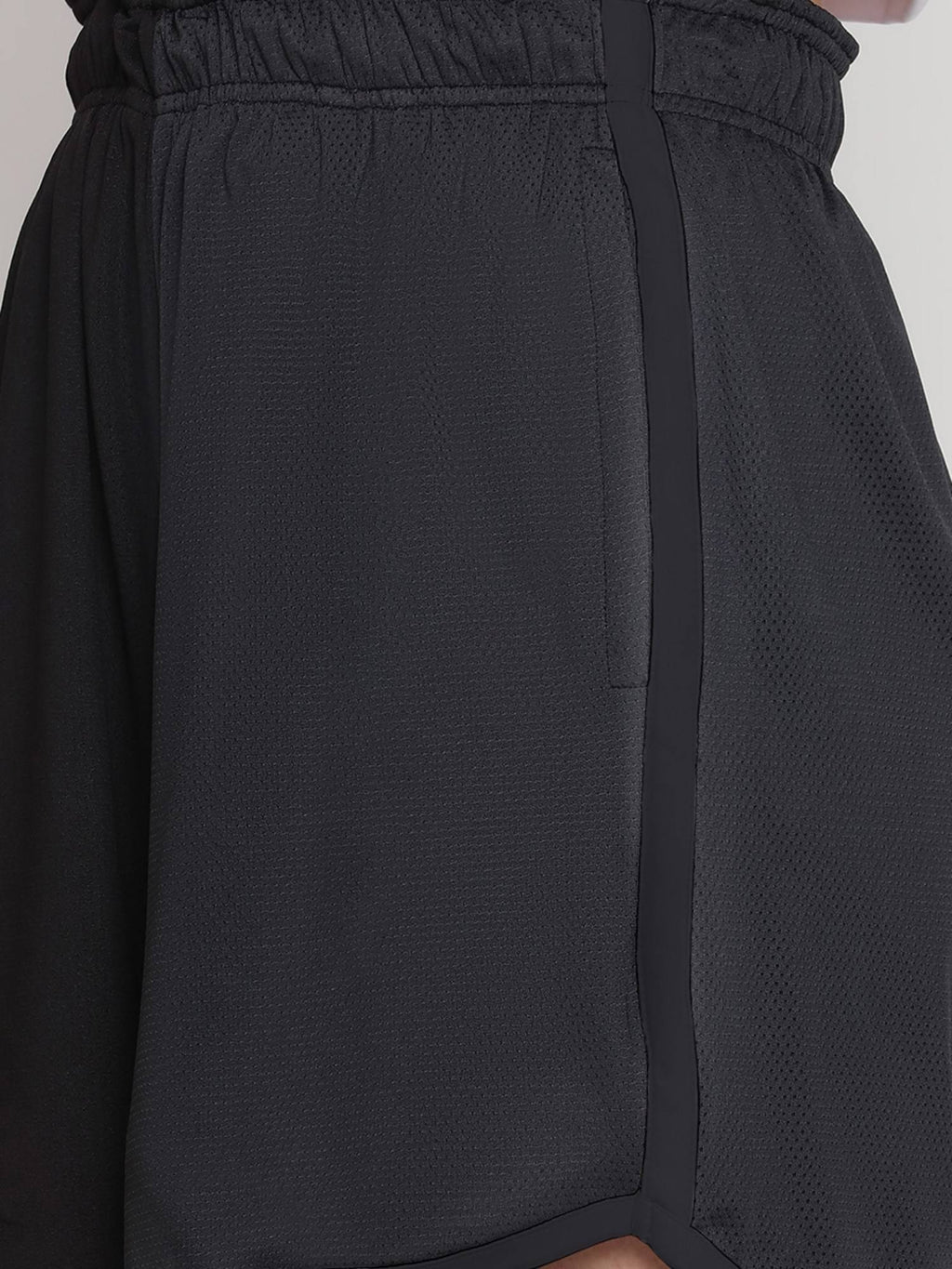 Black Flow Fit High Rise Shorts - view 3