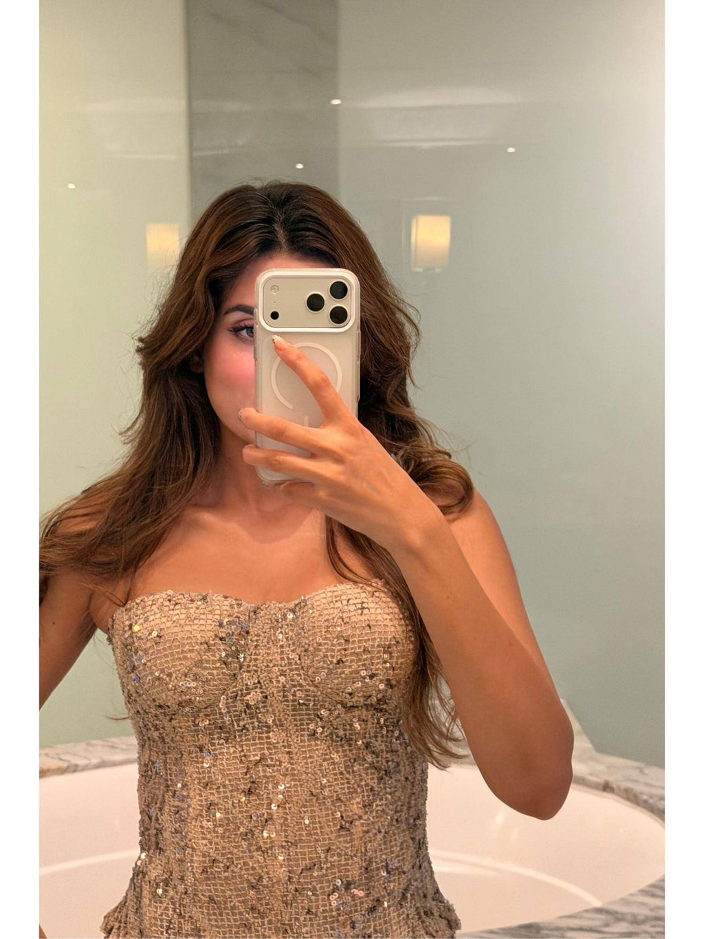 Berlin Cream Embellished Corset Top | CT61 - view 3