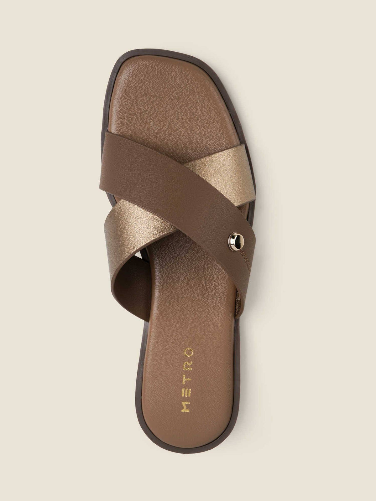 Women Brown Flats | F61 - view 7
