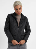 Womens Quilted Puffer Jacket With Zip Closure | JC78 - view 1