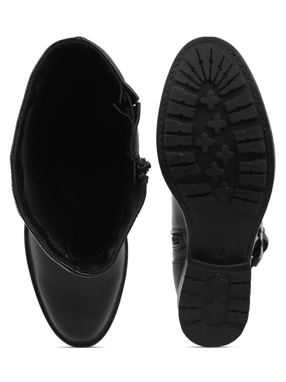 Black Women Zip Casual Boots | BT61 - view 5