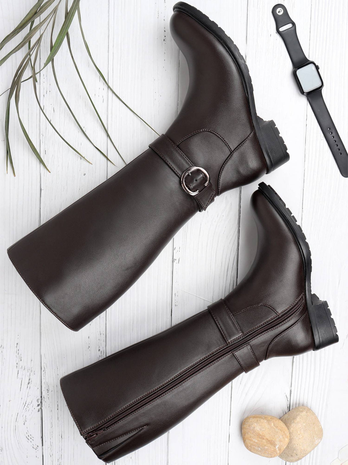 Black Women Zip Casual Boots | BT61 - view 13