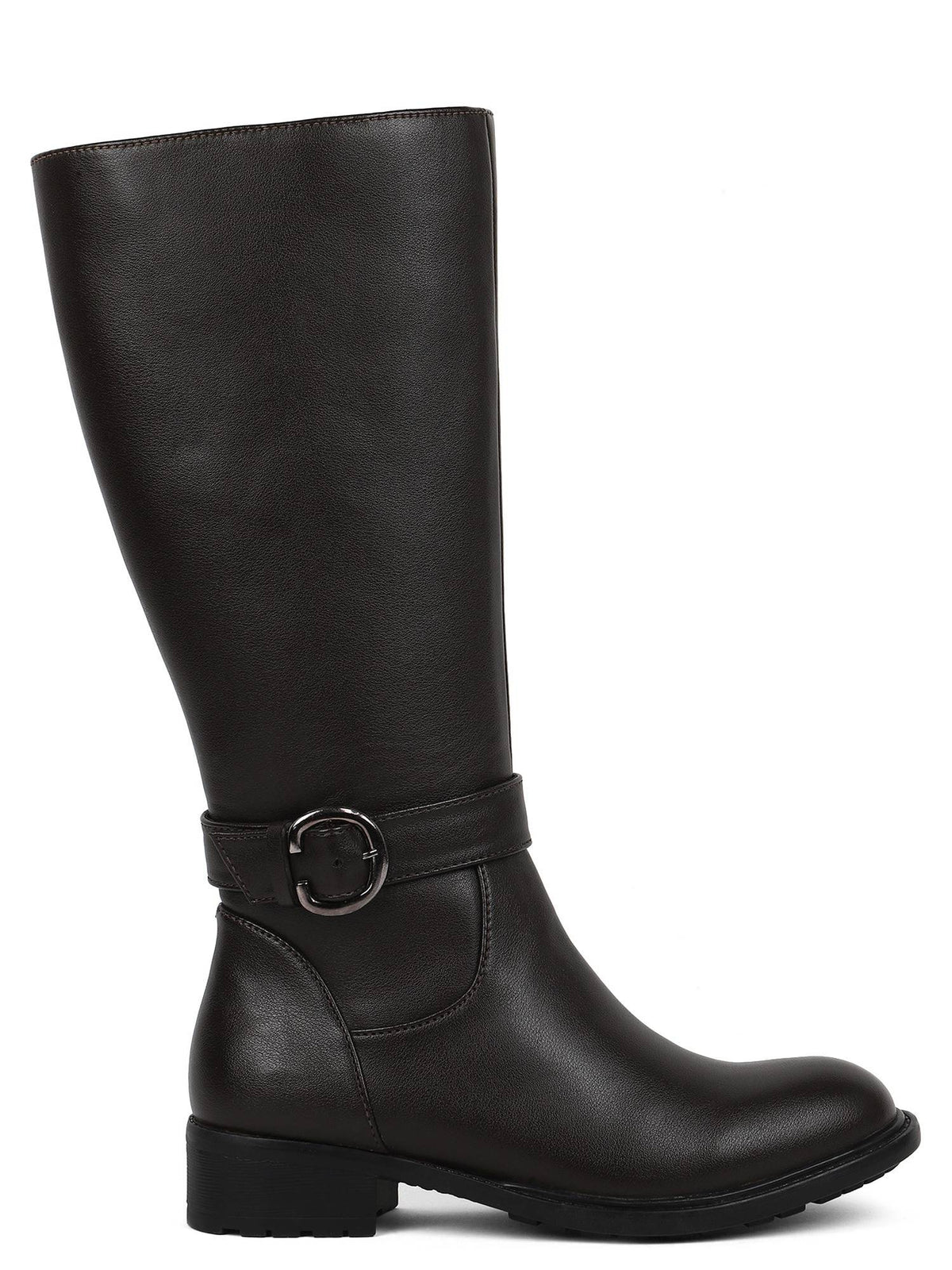 Brown Women Zip Casual Boots | BT61 - view 3
