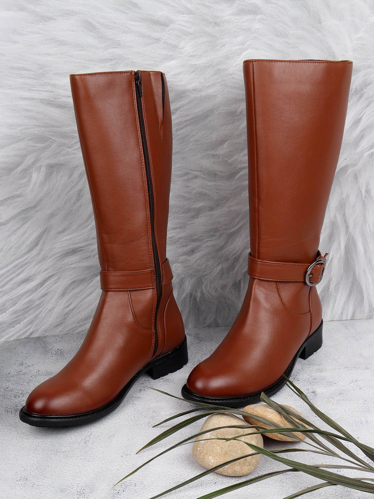 Black Women Zip Casual Boots | BT61 - view 7