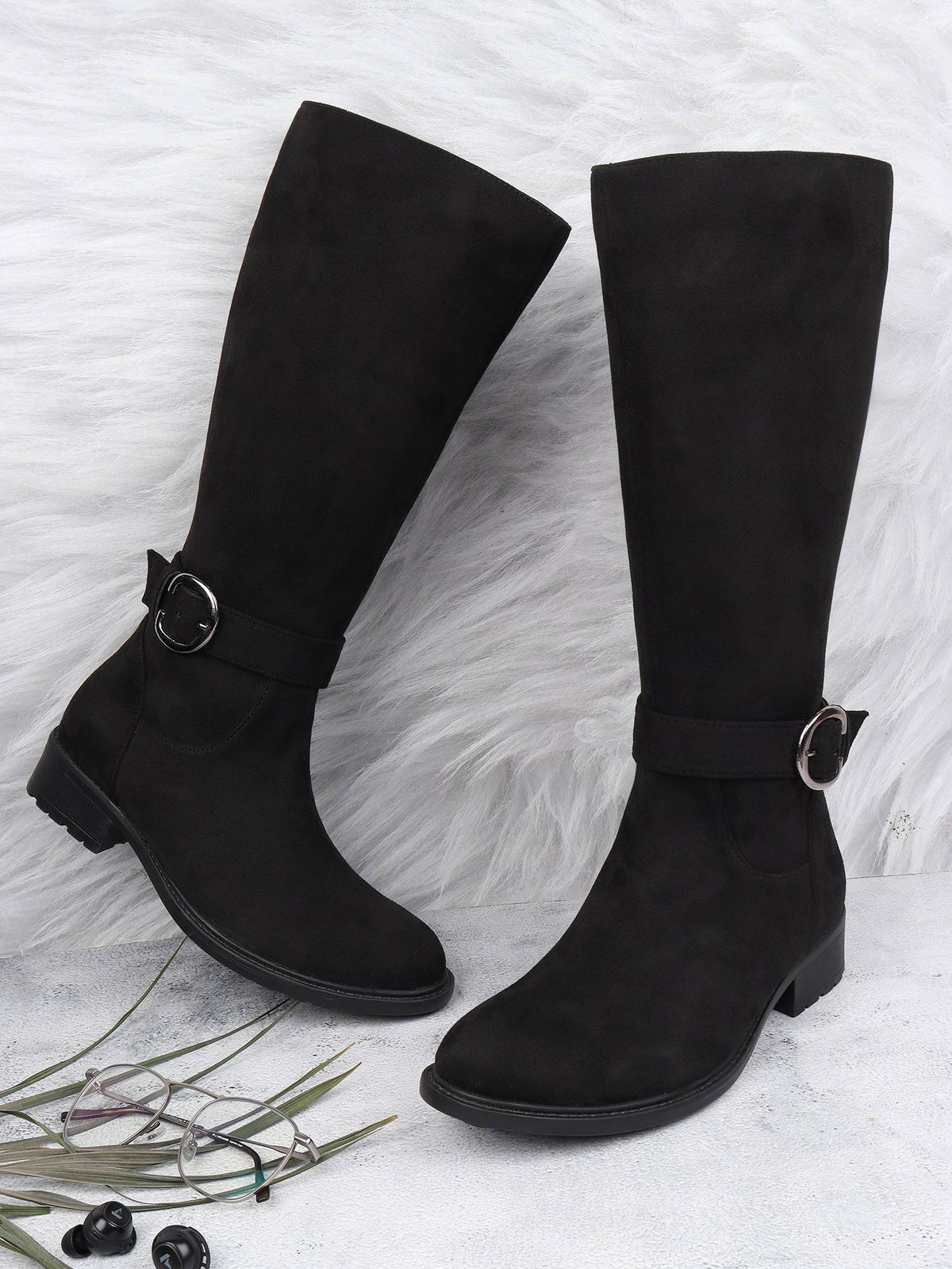 Black Women Zip Casual Boots | BT61 - view 1