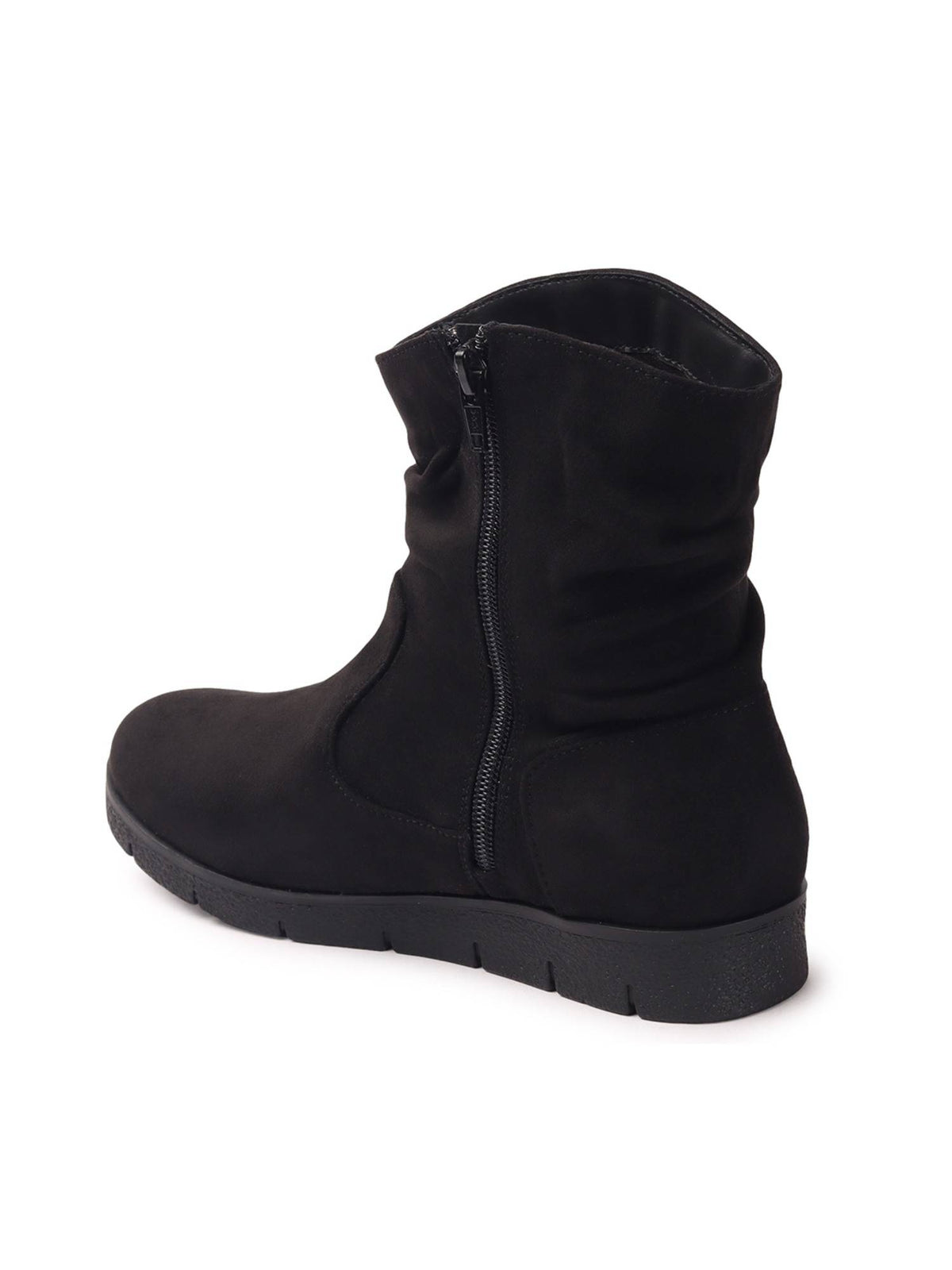 Black Women Zip Casual Boots | BT61 - view 2