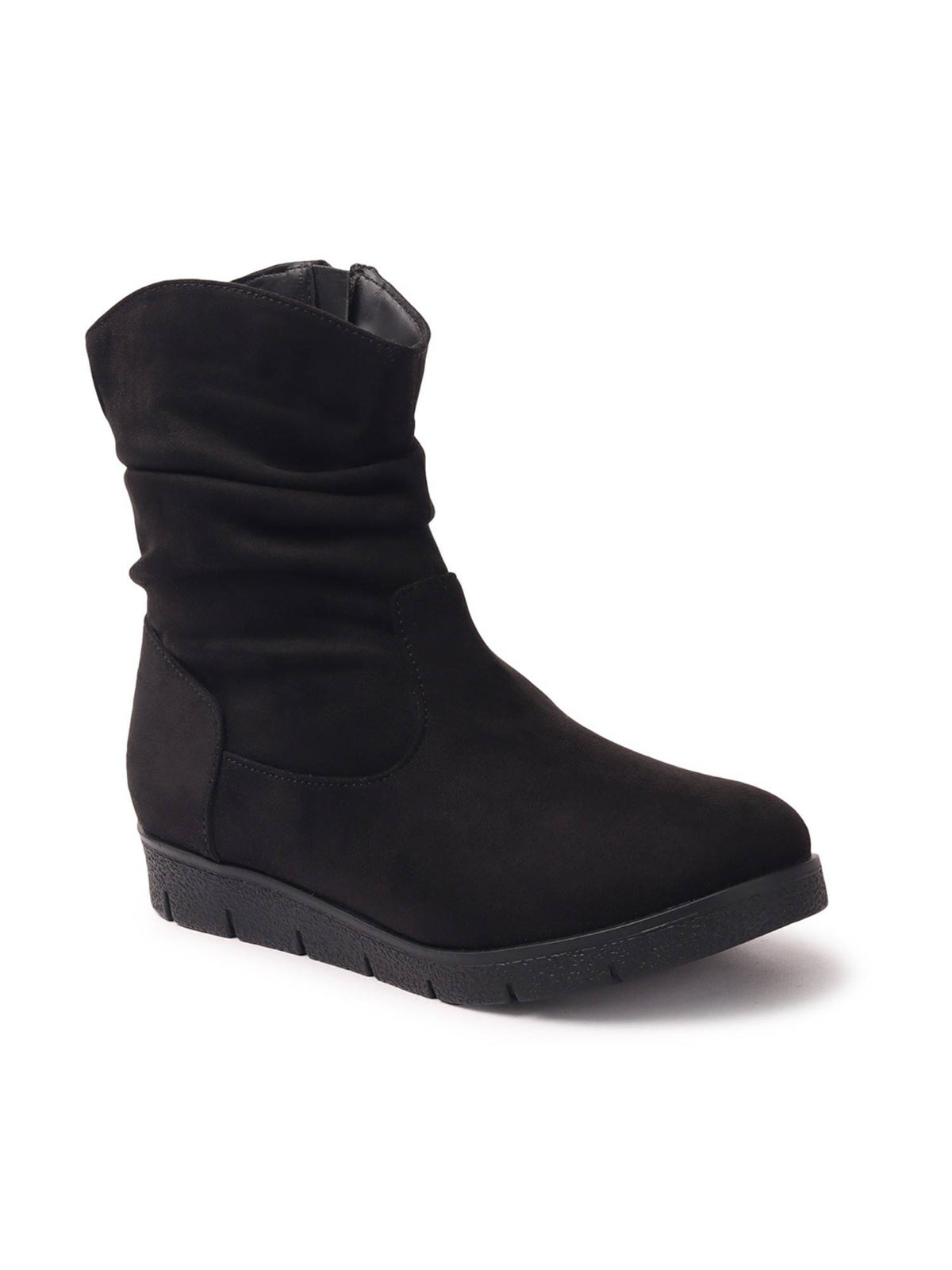Black Women Zip Casual Boots | BT61 - view 3