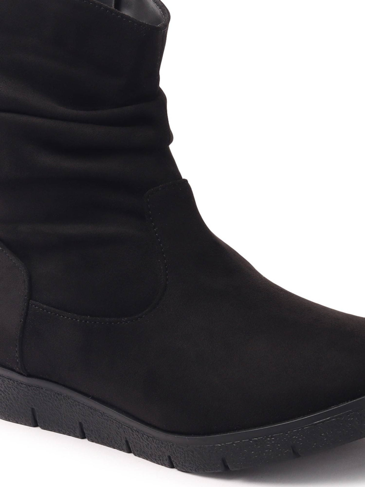Black Women Zip Casual Boots | BT61 - view 5