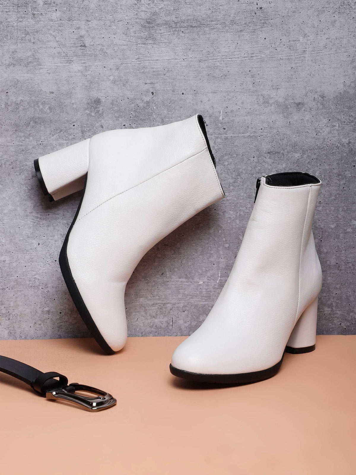 Black Women Slip On Casual Boots | BT61 - view 13