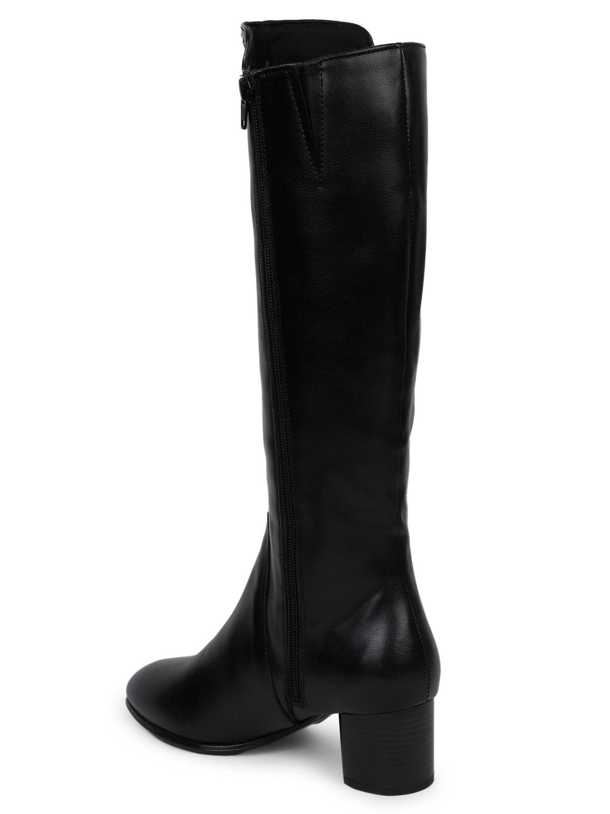 Black Women Zip Casual Boots | BT61 - view 2