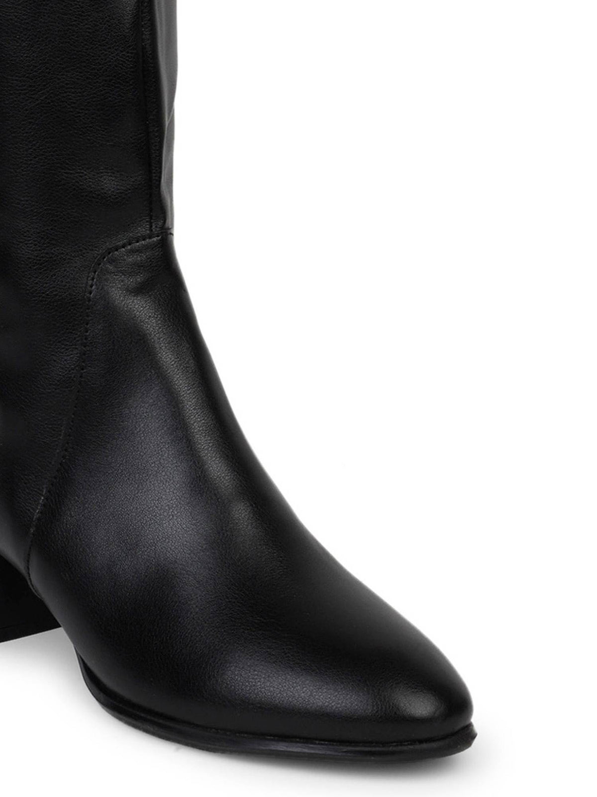 Black Women Zip Casual Boots | BT61 - view 5
