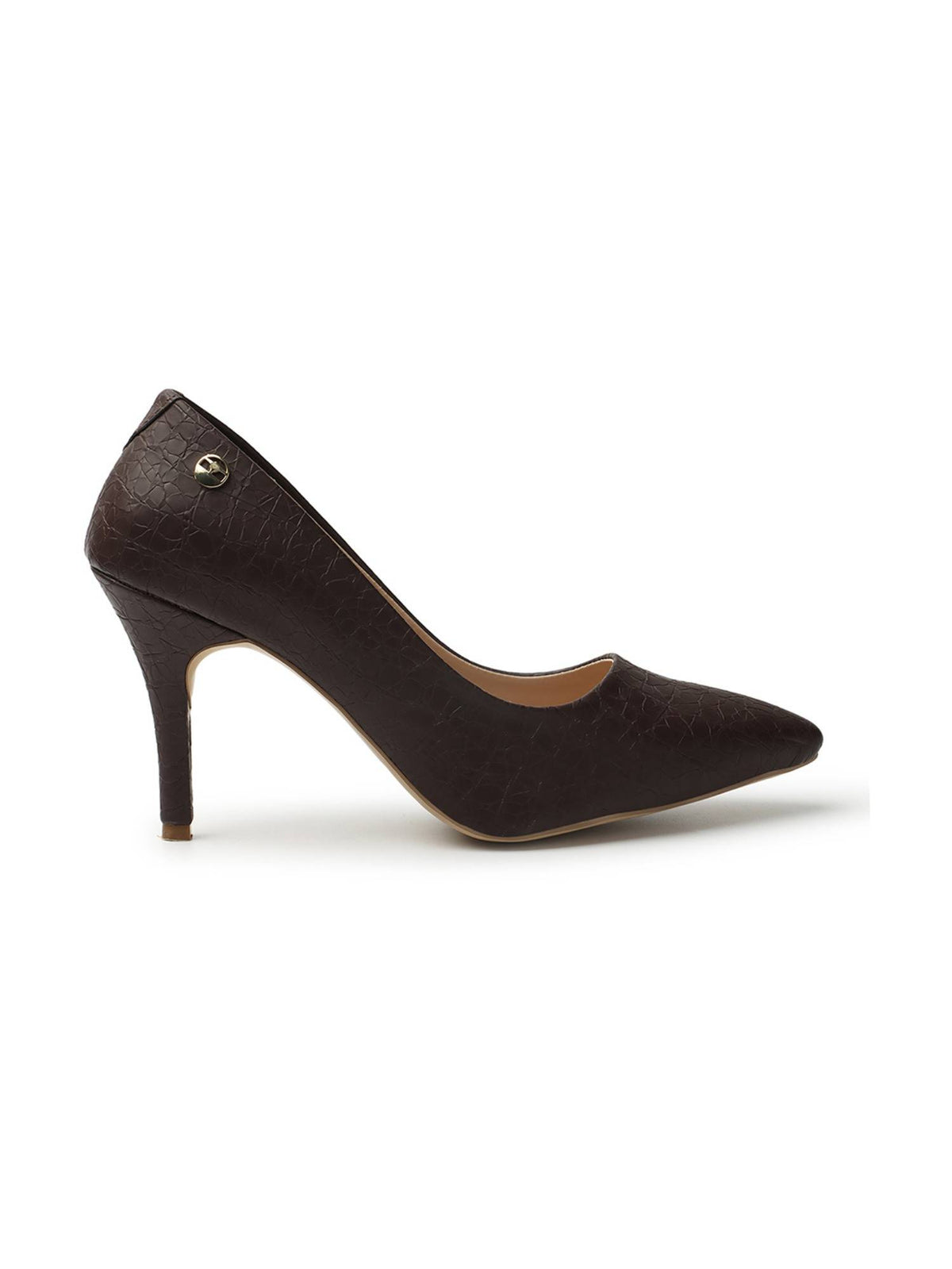Brown Women Slip On Pumps | H78 - view 5