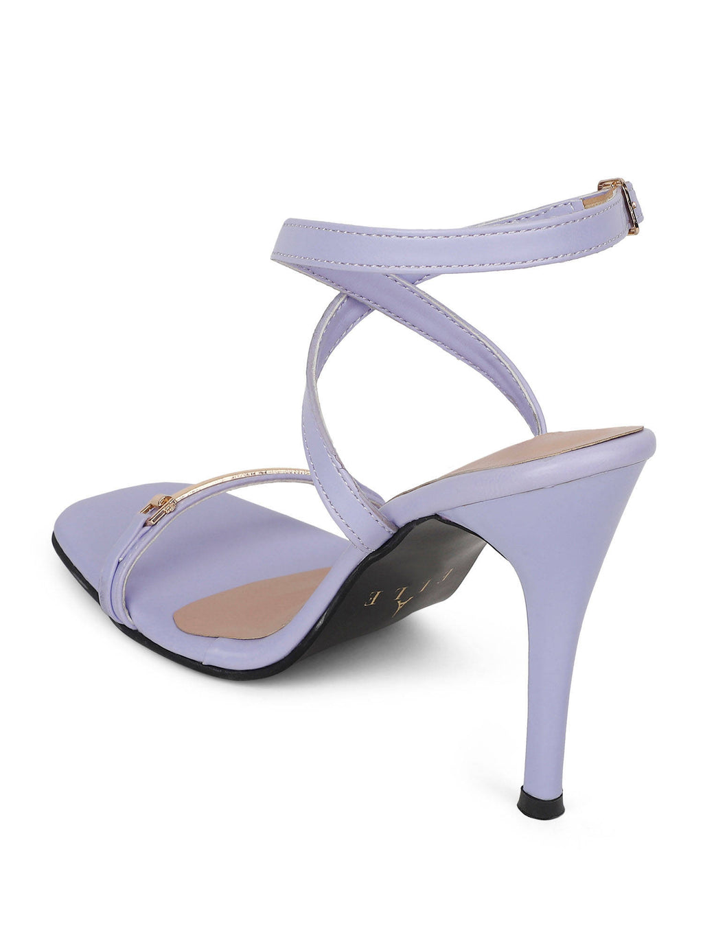 White Women Buckle Sandals | H78 - view 21