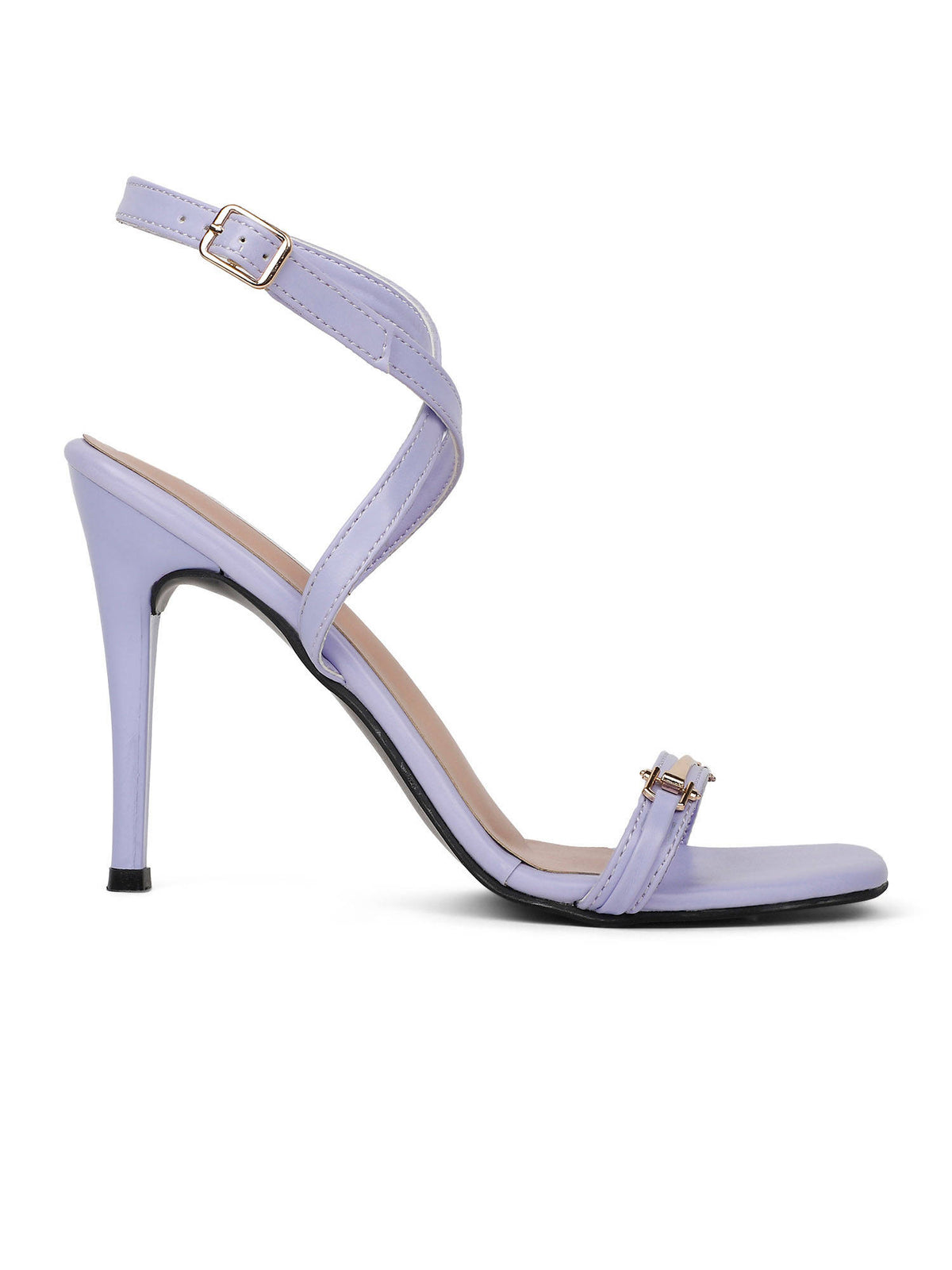 Black Women Buckle Sandals | H78 - view 17