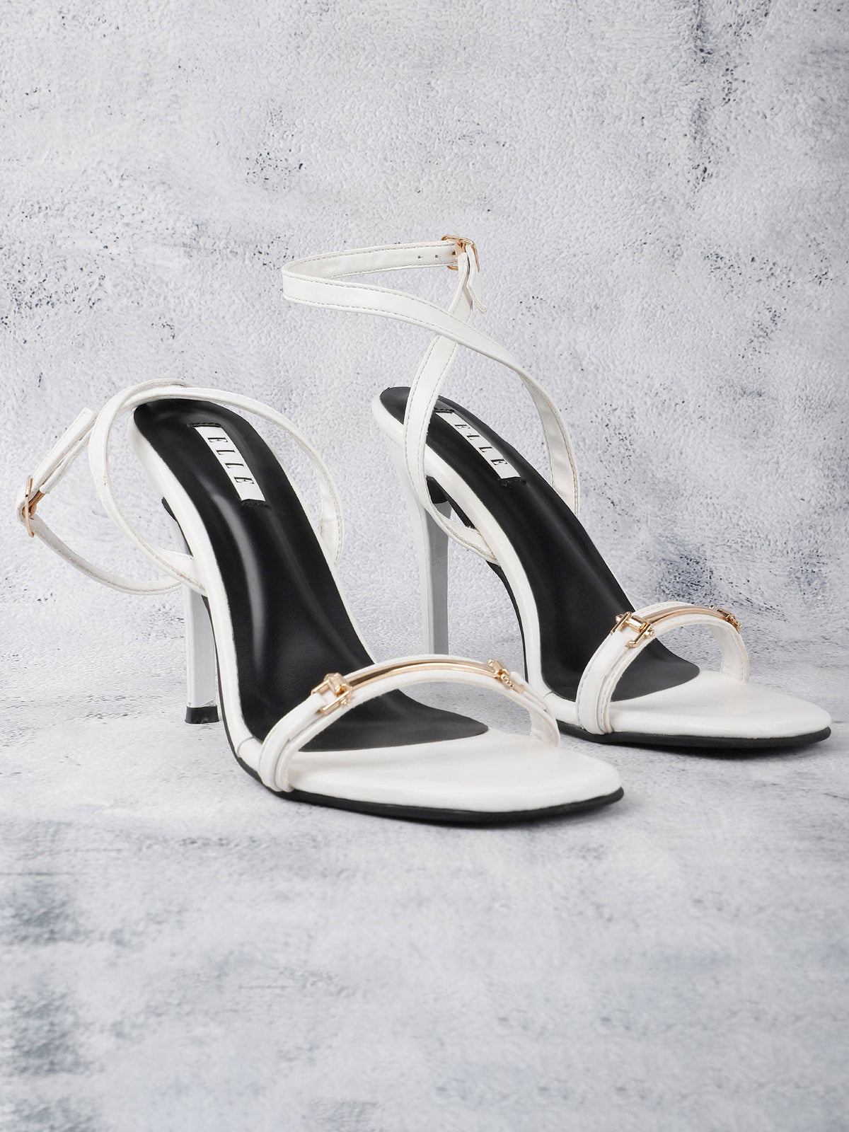 Black Women Buckle Sandals | H78 - view 20