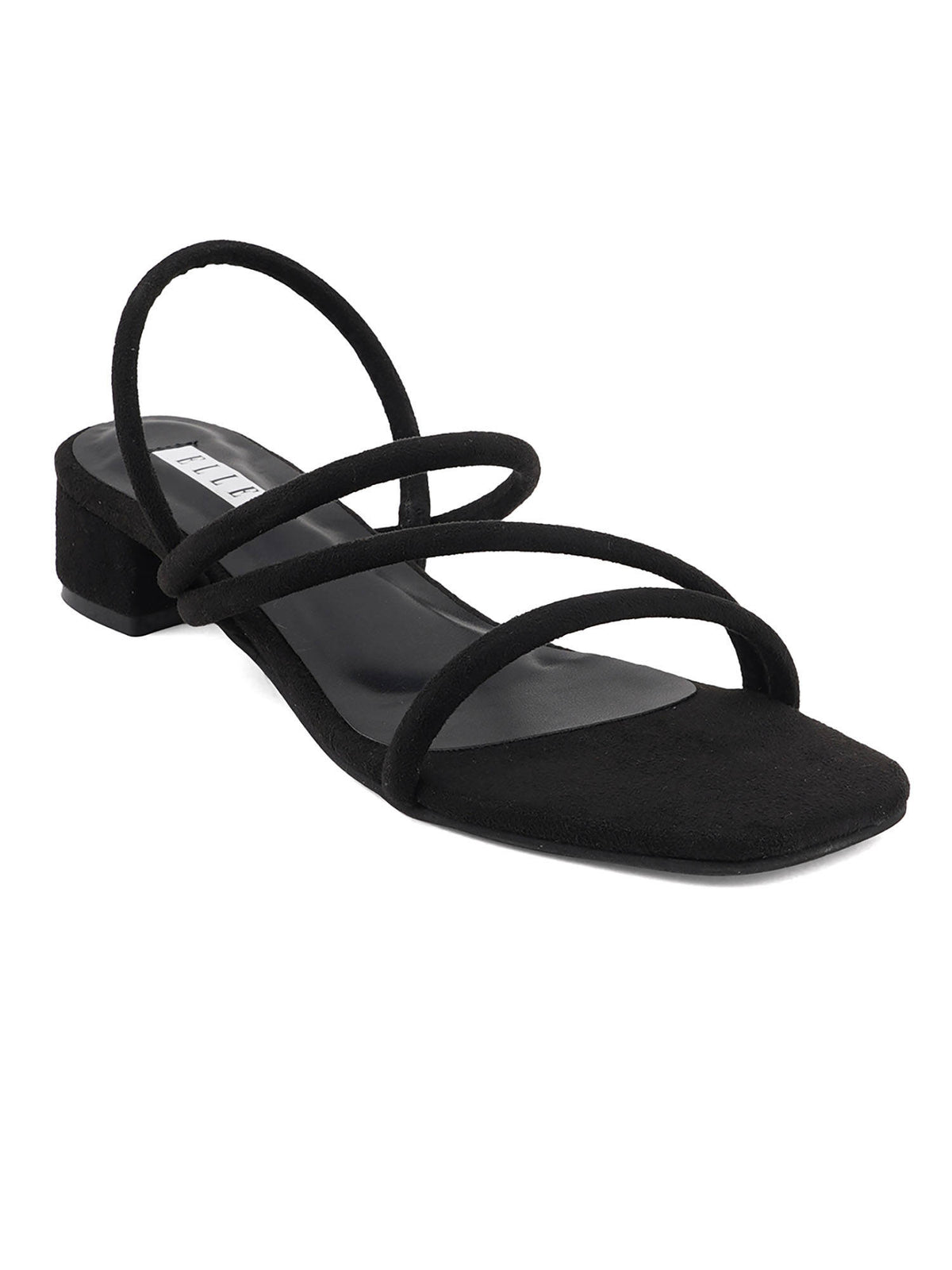 Black Women Slip On Sandals | H78 - view 2