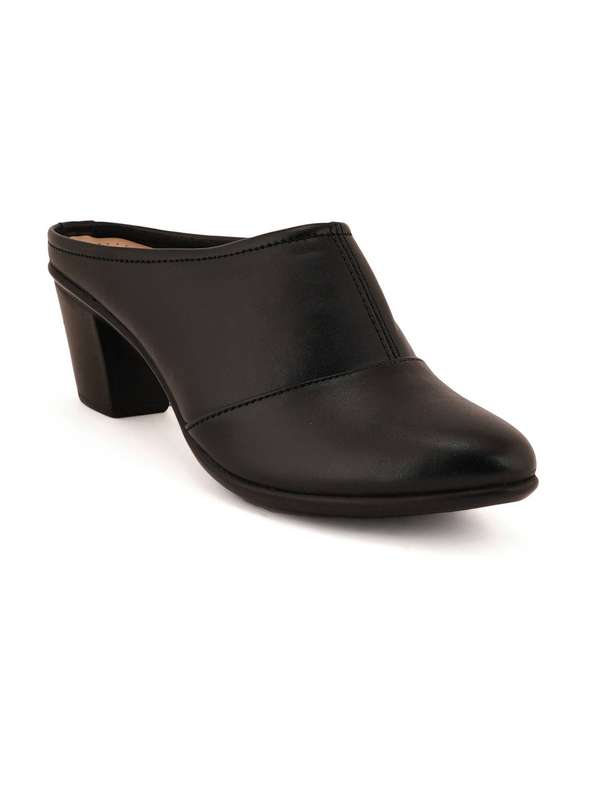 Black Women Slip On Pumps | H78 - view 4