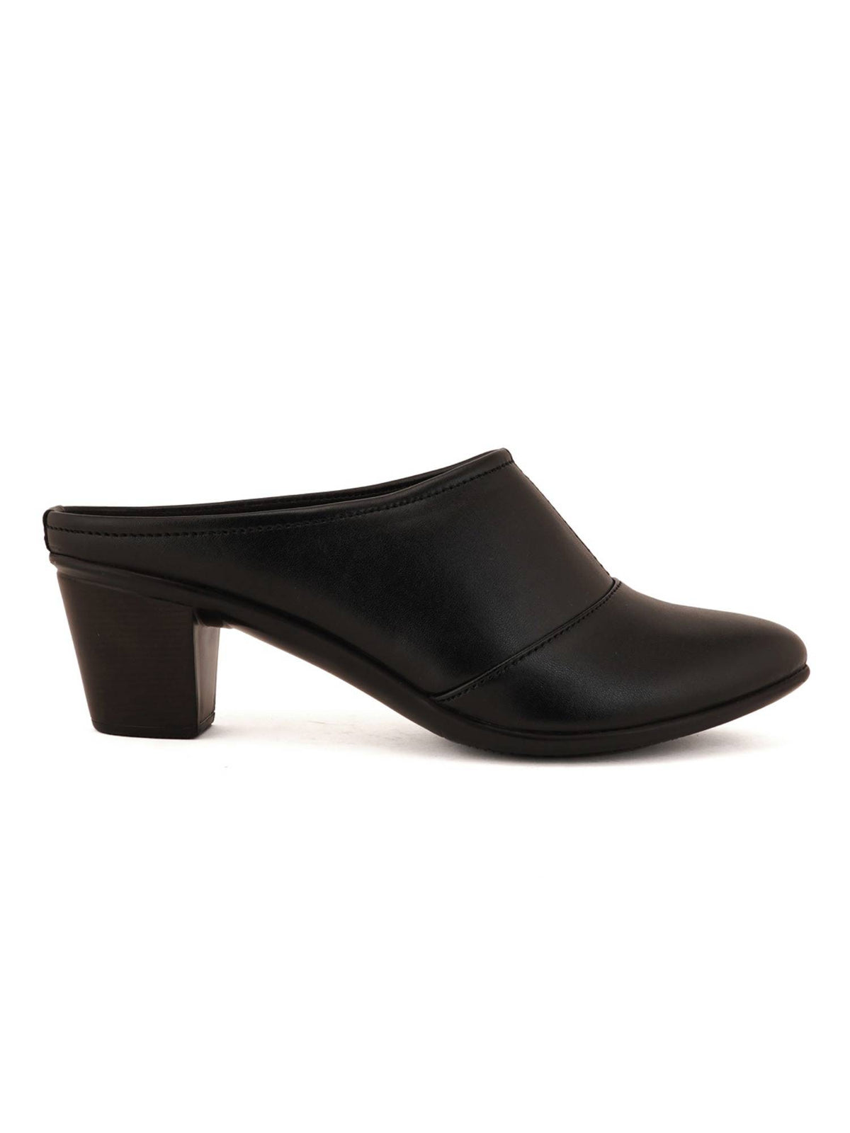 Black Women Slip On Pumps | H78 - view 5