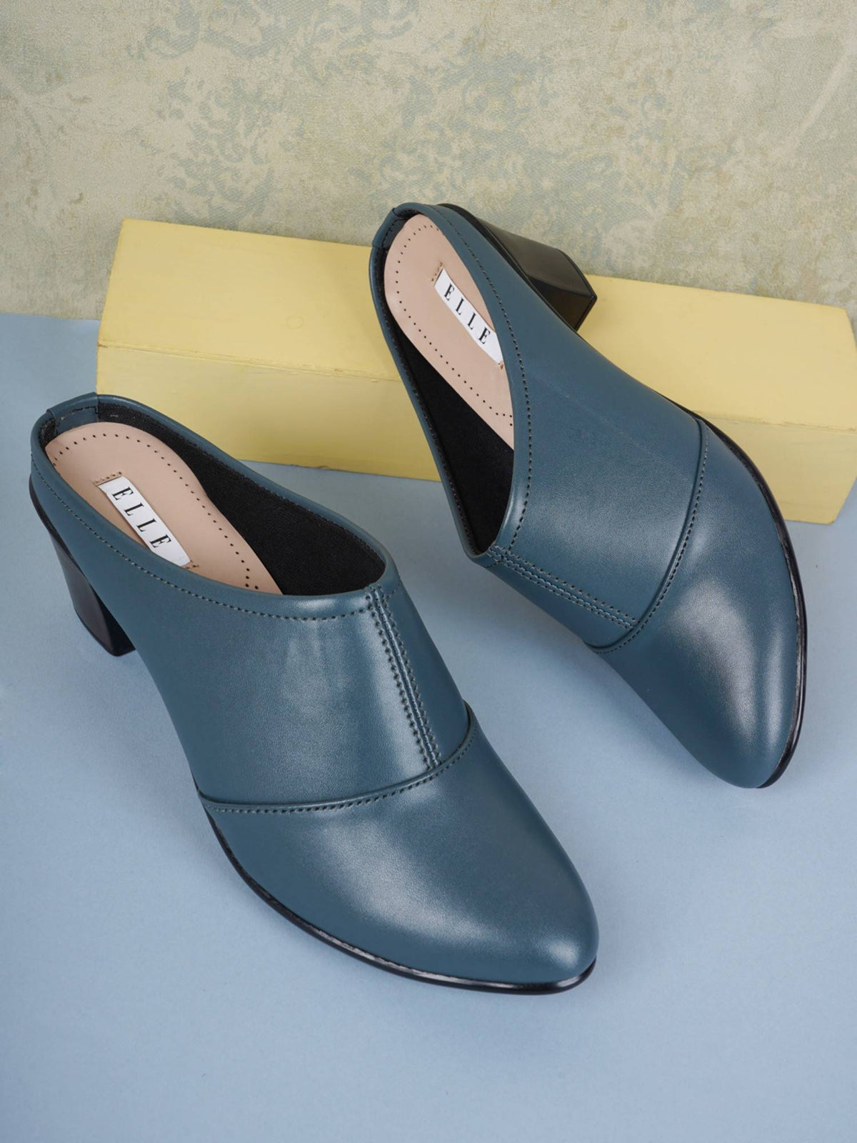 Black Women Slip On Pumps | H78 - view 25