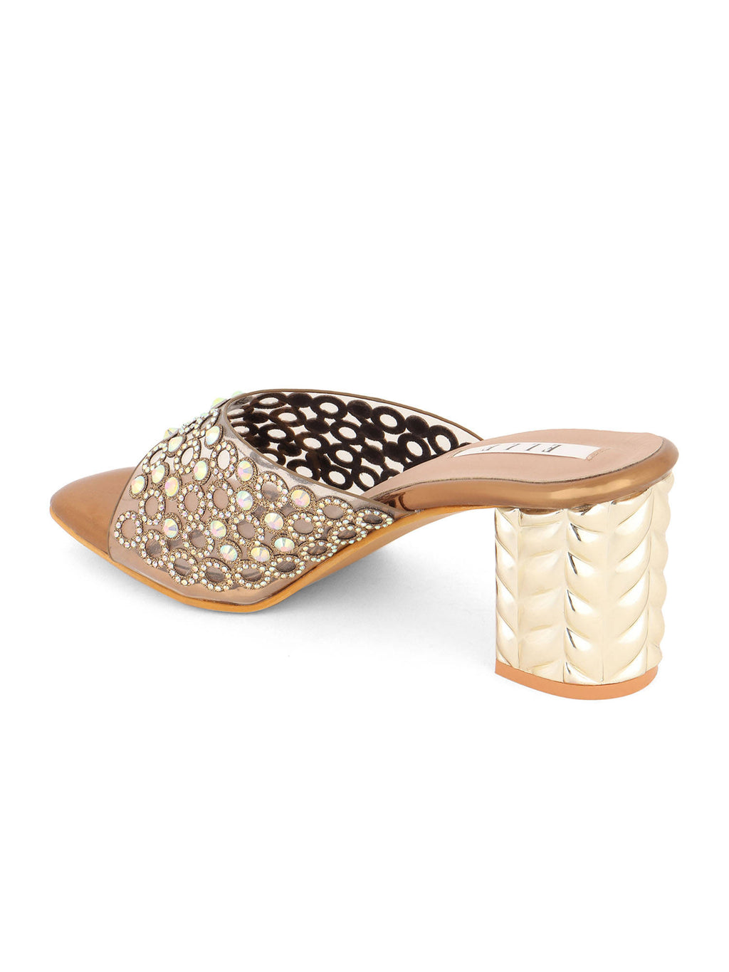 Copper Women Slip On Sandals | H78 - view 2