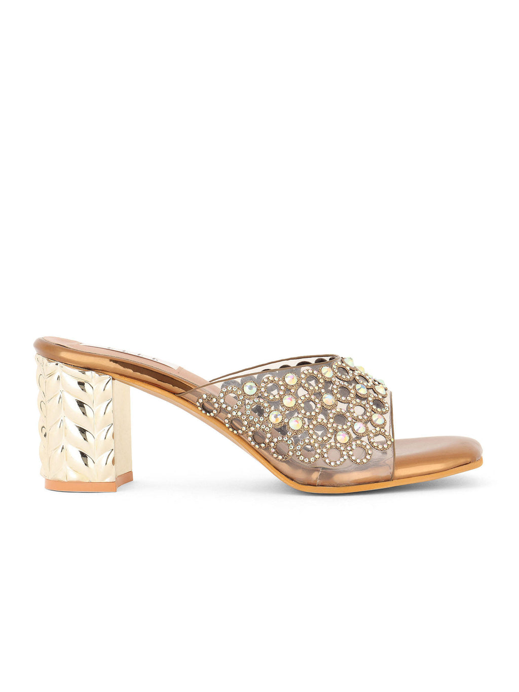 Copper Women Slip On Sandals | H78 - view 3
