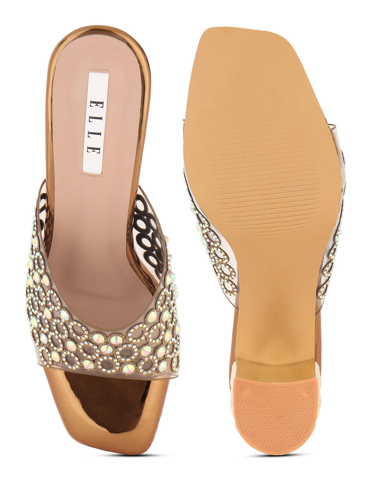 Copper Women Slip On Sandals | H78 - view 4