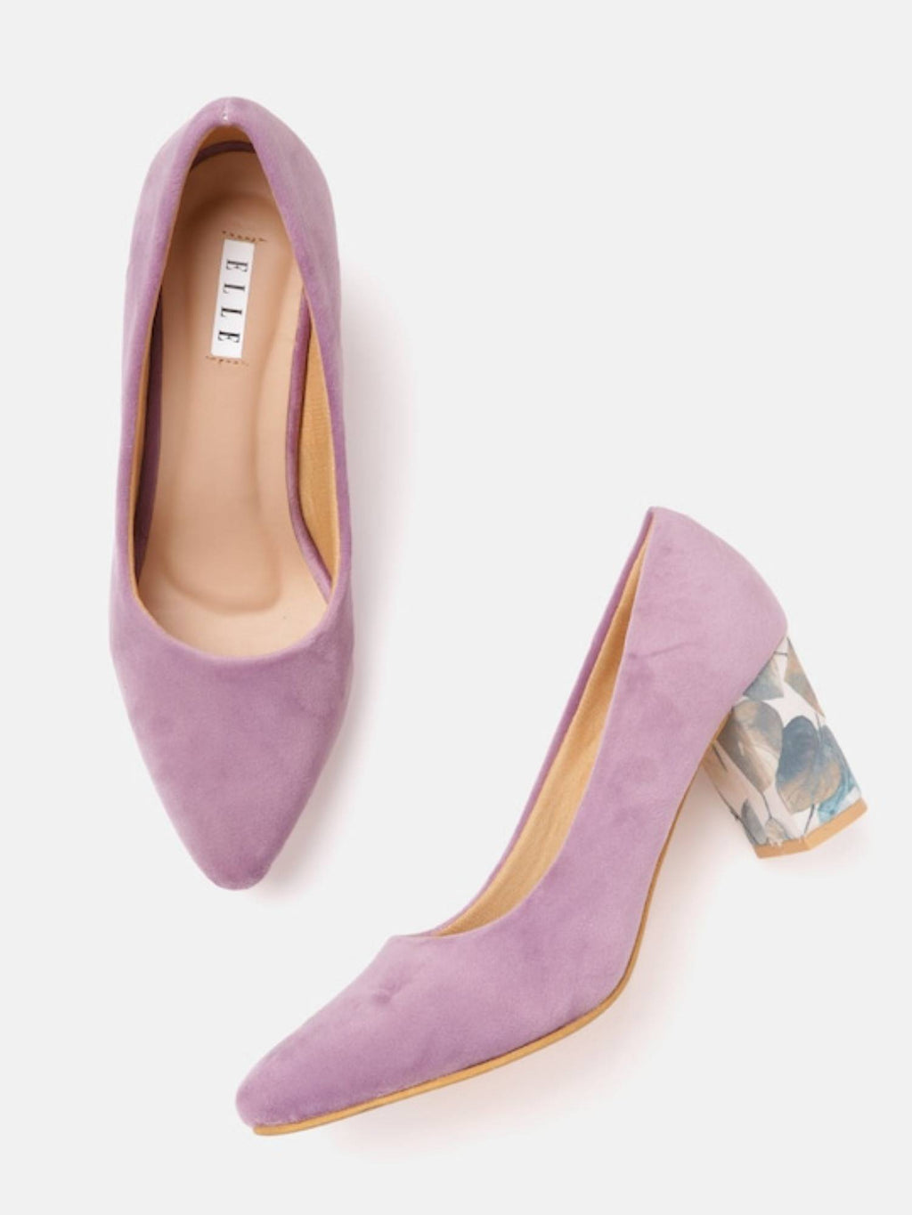 Purple Women Slip On Pumps | H78 - view 2
