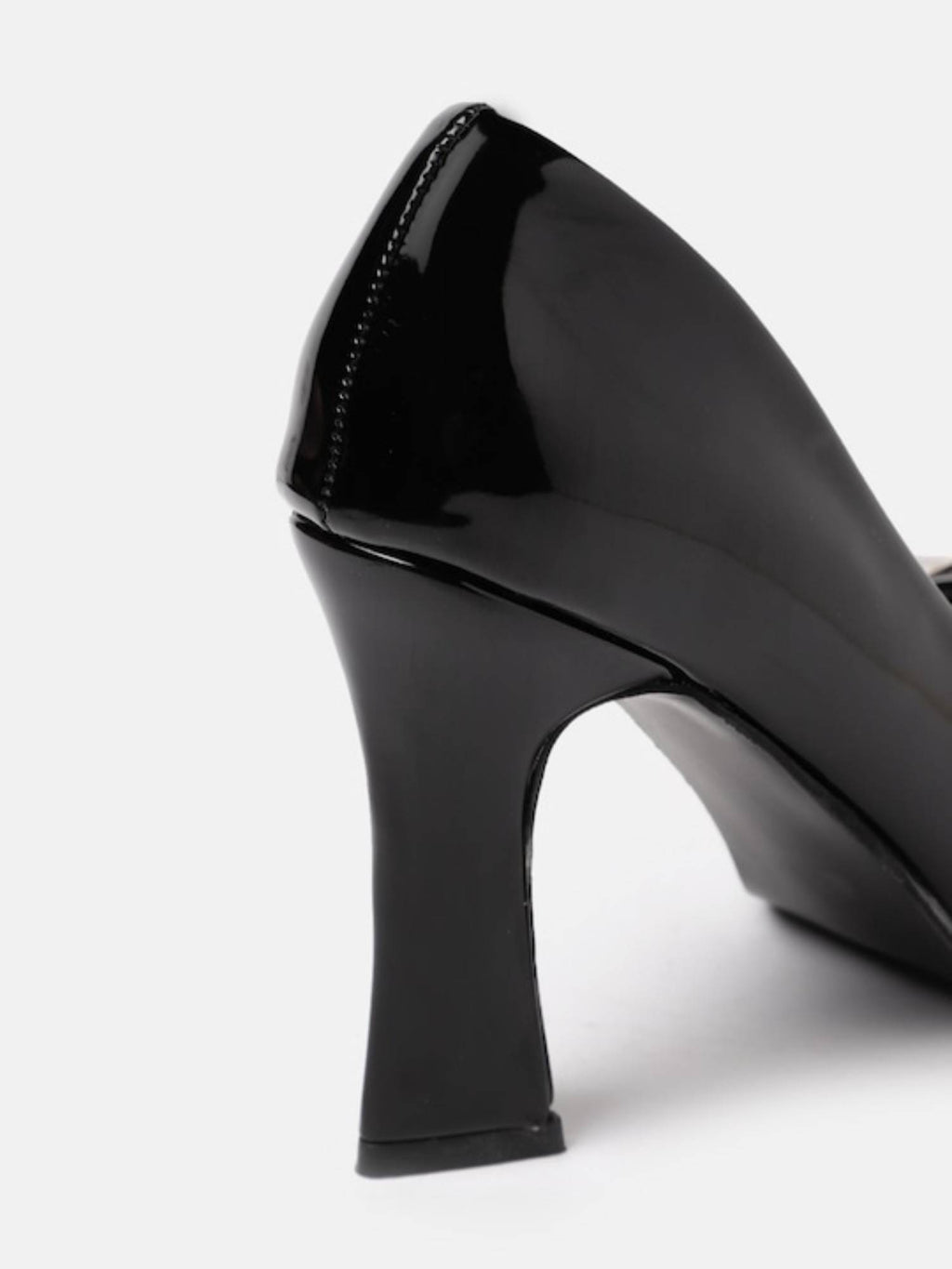 Black Women Slip On Pumps | H78 - view 4